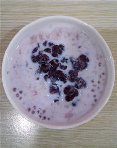 紫薯红豆西米露