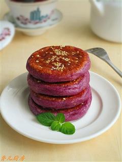 紫薯椰蓉南瓜餅