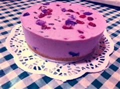 冻紫薯芝士蛋糕