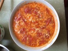 最简单的汤-番茄蛋花汤的热量