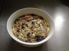 昙花紫菜蛋汤