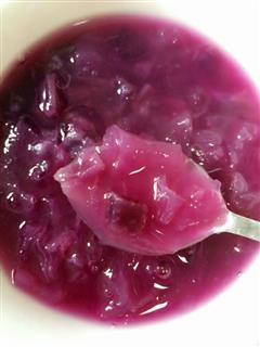 紫薯银耳汤的热量