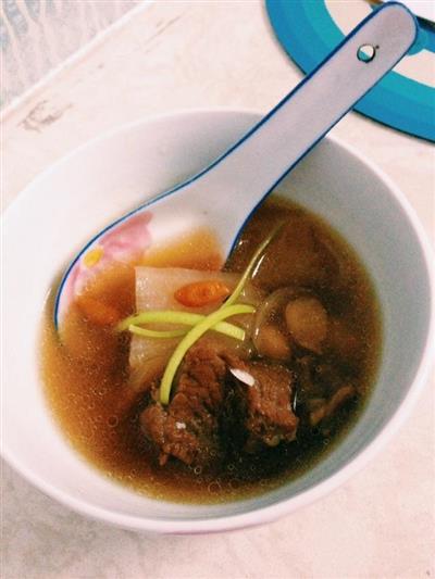 萝卜羊肉汤