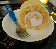 小山蛋糕卷-奶油蛋糕卷