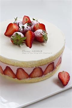 美—草莓冻芝士蛋糕