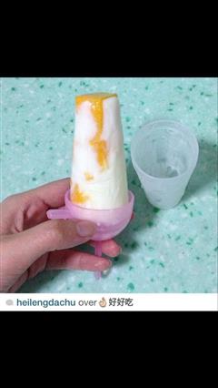 芒果酸奶冰棍