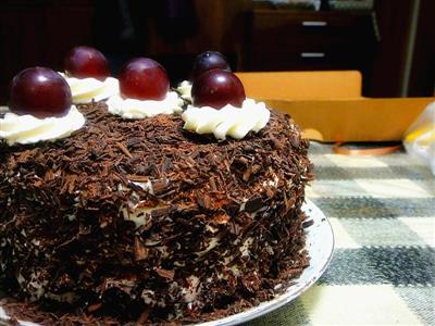 黑森林蛋糕—超详细步骤分解