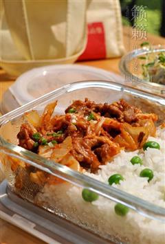 韩式泡菜炒梅花肉