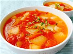 清爽开胃-番茄冬瓜汤的热量