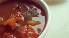 灰灰的西红柿猪肝汤的热量