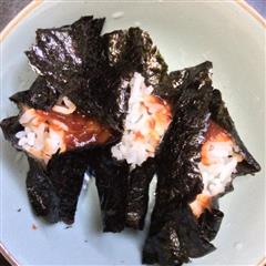 韩式辣酱海苔卷