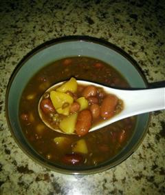 栗子豆甜汤