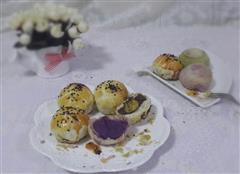 苏氏月饼紫薯、抹茶、蛋黄酥齐上阵