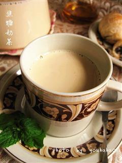 下午茶的好搭档-焦糖奶茶
