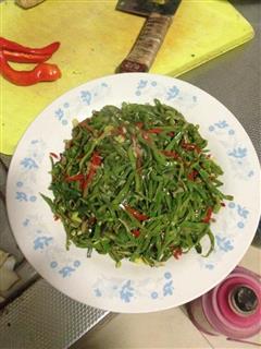 红椒扁豆丝