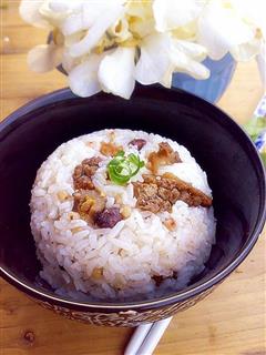 海参红豆荞麦饭的热量