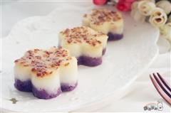 桂花山药紫薯糕的热量