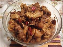 红焖肉豆腐卷