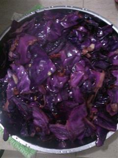 手撕紫包菜