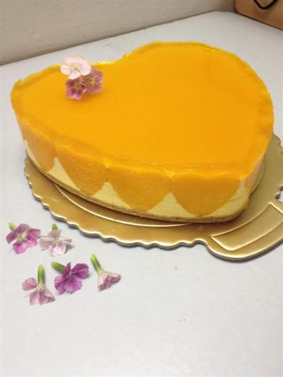 芒果芝士慕斯蛋糕