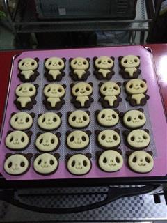 熊猫曲奇饼干