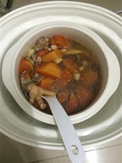 木瓜花生眉豆鸡脚