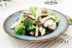 香菇炒西兰花