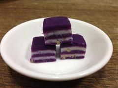 桂花山药紫薯糕的热量