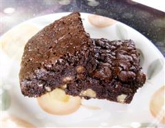 茨木低卡无油巧克力布朗尼蛋糕