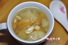 百合梨甜汤