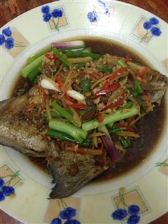 马来西亚客家豆酱鱼