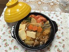 杨的韩式泡菜锅+おかめ纳豆米饭