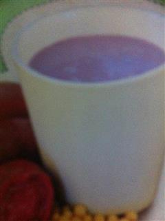 迷情紫薯豆浆