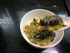 金汤菰米煨海参