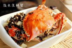 菰米煮鲜蟹