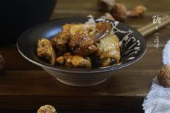 姬松茸焖鸡