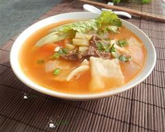 新疆汤饭-冬季暖身的热量