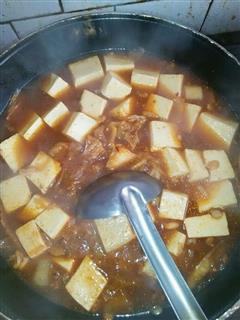 辣白菜豆腐汤的热量