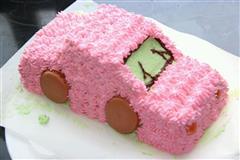奶油小汽车蛋糕