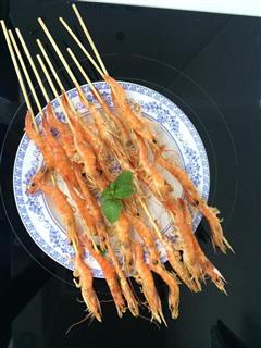 原味烤虾串