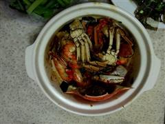 椰香咖喱虾咖喱蟹