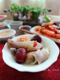 冬季最佳宴客菜-鸡汤火锅