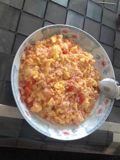 西红柿蛋炒饭