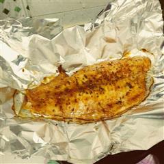 快手简易烤鱼-龙利鱼，健康鱼的热量