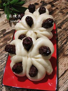 枣花馒头-春节必备面食