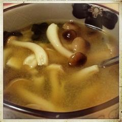 鲜菇味增汤的热量