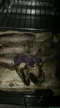 烤紫薯