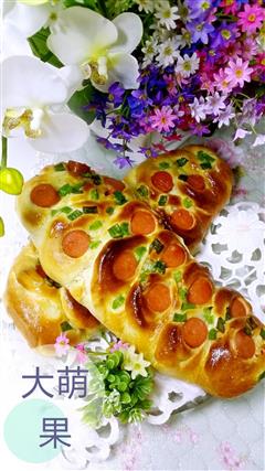 花式香肠面包