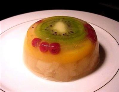 简单的水果果冻