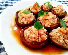 香菇酿虾盏-简单三步做好菜